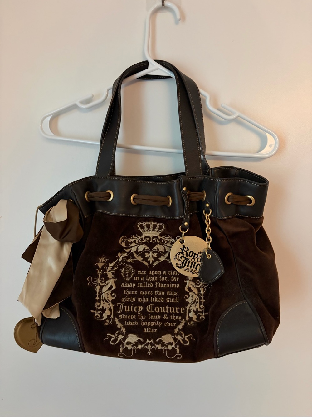 2006 Vintage Juicy Couture Brown Daydreamer Bag